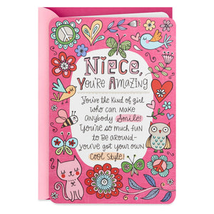 You're the Niece Families Dream About Birthday Card