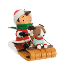 Load image into Gallery viewer, Young Santa Ornament
