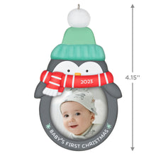 Load image into Gallery viewer, Baby&#39;s 1st Christmas 2023 Photo Frame Ornament
