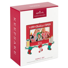 Load image into Gallery viewer, Family Joy 2023 Photo Frame Ornament
