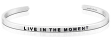 Load image into Gallery viewer, Live the Moment Bracelet- Silver, Gold or Rose gold
