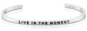 Live the Moment Bracelet- Silver, Gold or Rose gold