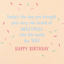Load image into Gallery viewer, Very Own Brand of Sweetness 6th Birthday Card
