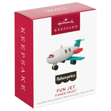 Load image into Gallery viewer, Mini Fisher-Price™ Fun Jet Ornament, 0.58&quot;
