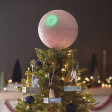 Load image into Gallery viewer, Star Wars: A New Hope™ Collection Death Star™ Musical Tree Topper With Light
