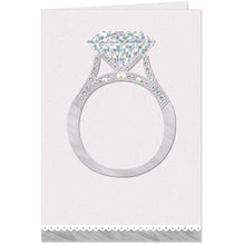 Load image into Gallery viewer, Forever Has a Nice Ring Wedding Card

