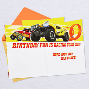 Mattel Hot Wheels™ Racing Your Way Birthday Card for Great-Grandson