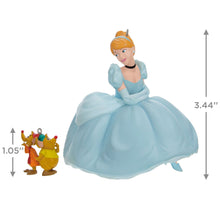 Load image into Gallery viewer, Disney Cinderella Jaq and Gus Love Cinderelly Christmas Ornaments, Set of 2
