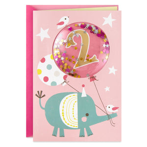 She's 2! Birthday Card