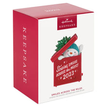 Load image into Gallery viewer, Smiles Across the Miles 2023 Recordable Sound Ornament
