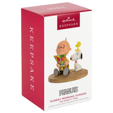 Load image into Gallery viewer, The Peanuts® Gang Sunday Morning Funnies Ornament
