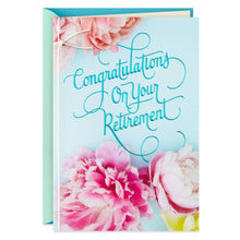 Load image into Gallery viewer, Floral Blooms Retirement Card
