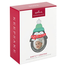 Load image into Gallery viewer, Baby&#39;s 1st Christmas 2023 Photo Frame Ornament
