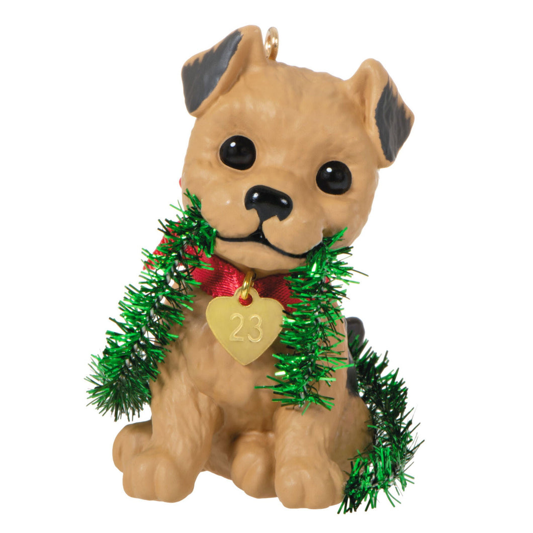 Puppy Love Terrier 2023 Ornament