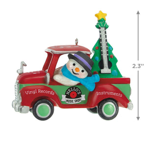 Holiday Parade Nello's Music Shop Truck 2023 Ornament