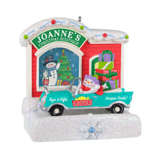 Load image into Gallery viewer, Happy Holiday Parade Collection Joanne&#39;s Christmas Boutique Musical Ornament With Light
