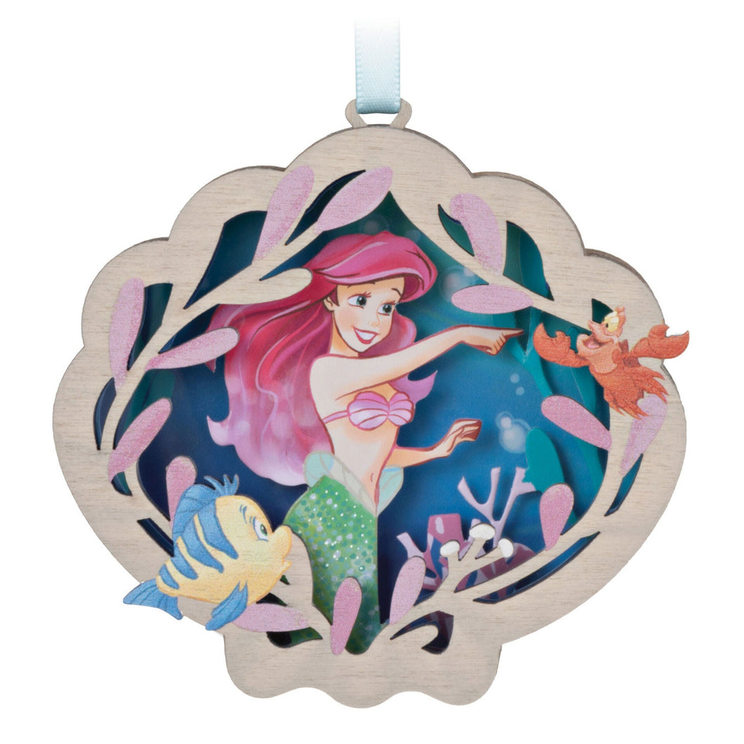 Disney The Little Mermaid Ariel and Friends Papercraft Ornament