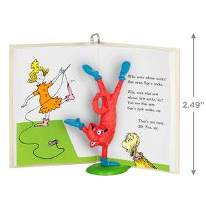 Dr. Seuss's Fox in Socks™ Who Sews Whose Socks? Ornament