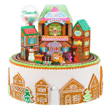Load image into Gallery viewer, Gingerbread Village Musical Ornament With Light and Motion
