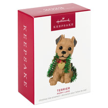 Load image into Gallery viewer, Puppy Love Terrier 2023 Ornament
