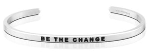 Be the Change Bracelet-silver, gold or rose gold