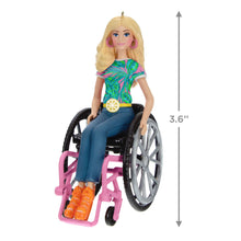 Load image into Gallery viewer, Barbie™ Fashionista With Wheelchair Ornament
