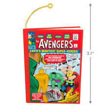 Load image into Gallery viewer, Marvel Comics The Avengers 60th Anniversary Ornament

