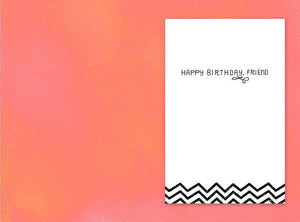 Good Taste Girls Friendship Birthday Card