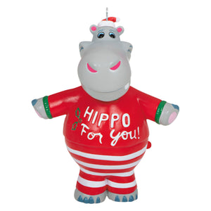 I Want a Hippopotamus for Christmas Musical Ornament