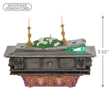 Load image into Gallery viewer, Disney The Haunted Mansion Collection The Coffin in the Conservatory Ornament With Light and Sound
