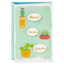 Load image into Gallery viewer, Merci Thanks Gracias Thank You Card

