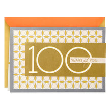 Load image into Gallery viewer, Live Well 100th Birthday Card
