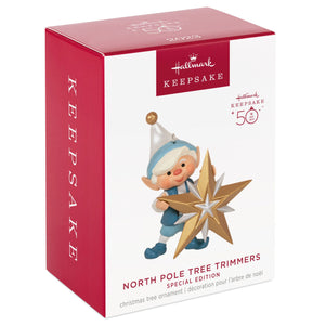 North Pole Tree Trimmers Special Edition Ornament
