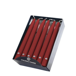 Red Taper Candle- Various sizes avail.