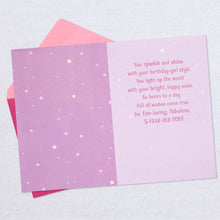 Load image into Gallery viewer, Fun-Loving 5! Birthday Card for Girl

