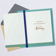 Load image into Gallery viewer, Through Good Days and Bad Anniversary Card for Husband
