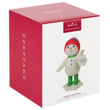 Load image into Gallery viewer, Sweet Snowman 2023 Ornament
