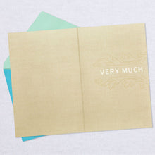 Load image into Gallery viewer, Elegant Embroidered Vellum Thank You Card

