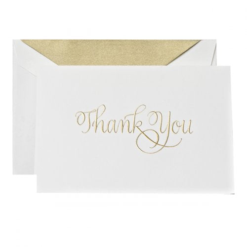 CALLIGRAPHIC THANK YOU NOTE