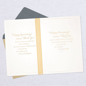 Thank You, My Love Anniversary Card