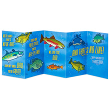 Load image into Gallery viewer, Fishing Puns Funny Birthday Card for Dad
