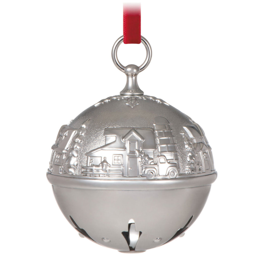 Ring in the Season Metal Bell Ornament