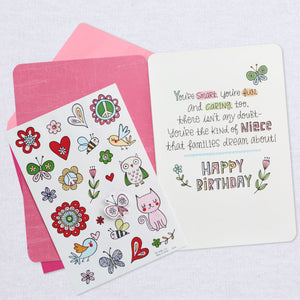 You're the Niece Families Dream About Birthday Card