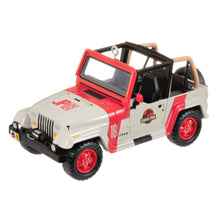 Load image into Gallery viewer, The Car&#39;s the Star Jurassic Park 1992 Jeep Wrangler Metal Ornament
