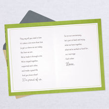 Load image into Gallery viewer, Proud of Us Anniversary Card
