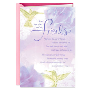 Hydrangeas and Happiness Friendship Birthday Card