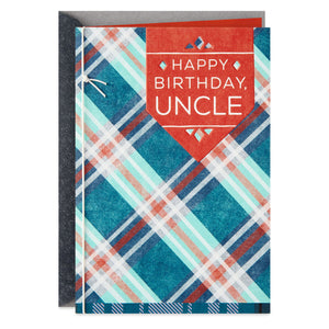Fun and Good Thoughts Birthday Card for Uncle