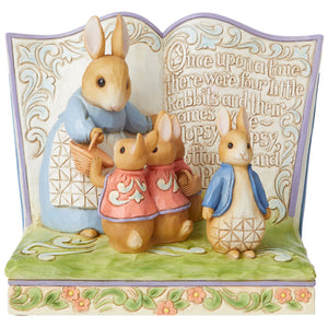 Peter Rabbit Storybook Figurine 5.25"
