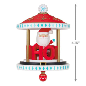 Santa-Go-Round Ornament