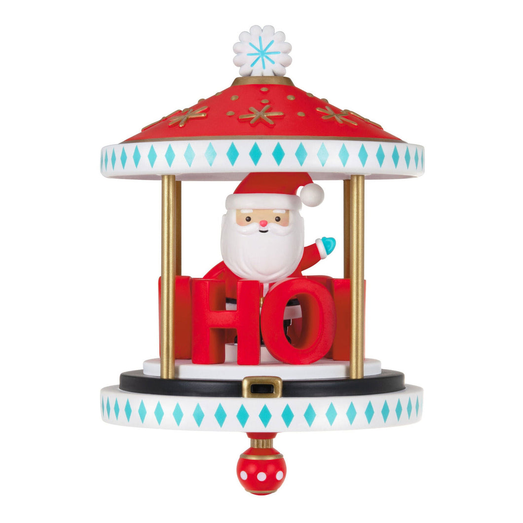 Santa-Go-Round Ornament